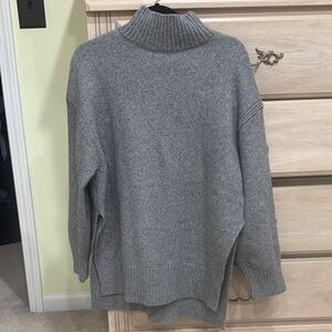 H&M Charcoal Cowl Neck Sweater